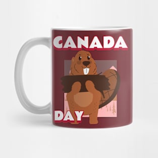 Canada Day Beaver Mug